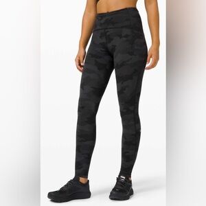 Lululemon Swift Speed High-Rise Tight 28" Heritage 365 Camo Deep Coal Multi